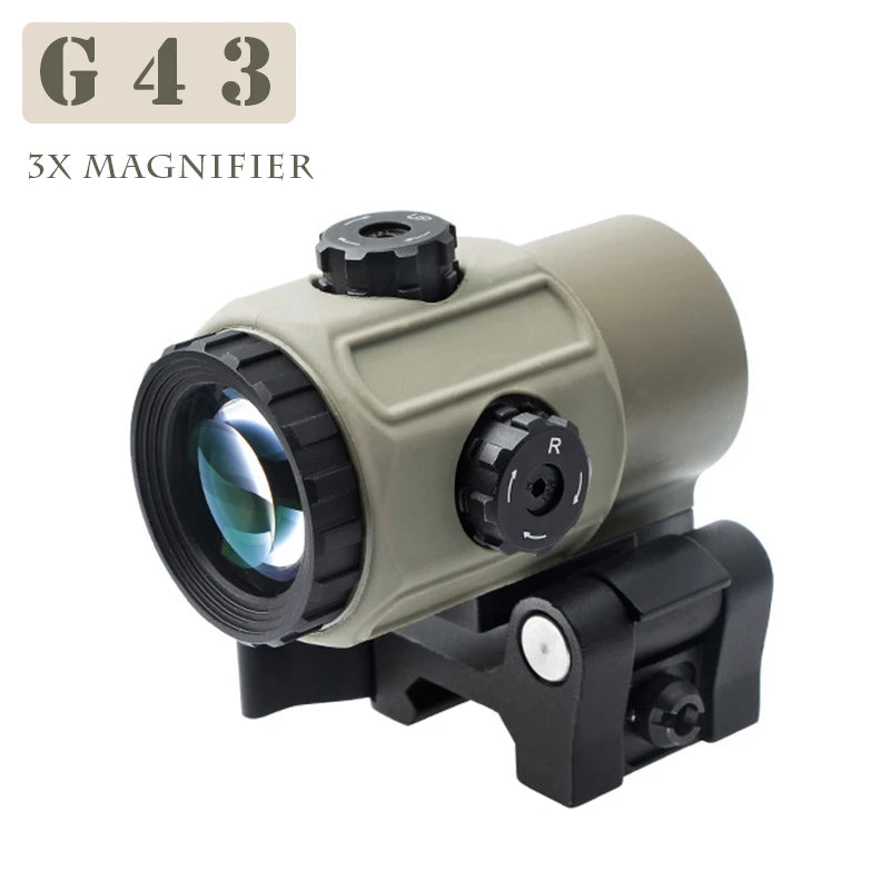 Lunette Magnifier Tactique EOTech G33 / G43 / G45 – Grossissement 3X / 5X Ma boutique