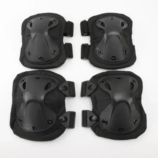 Set de Protection Tactique Outdoor – Genouillères et Coudières pour Vélo, Randonnée, Escalade et Sports de Plein Air - BLACKBEARD OUTDOOR INDUSTRIES
