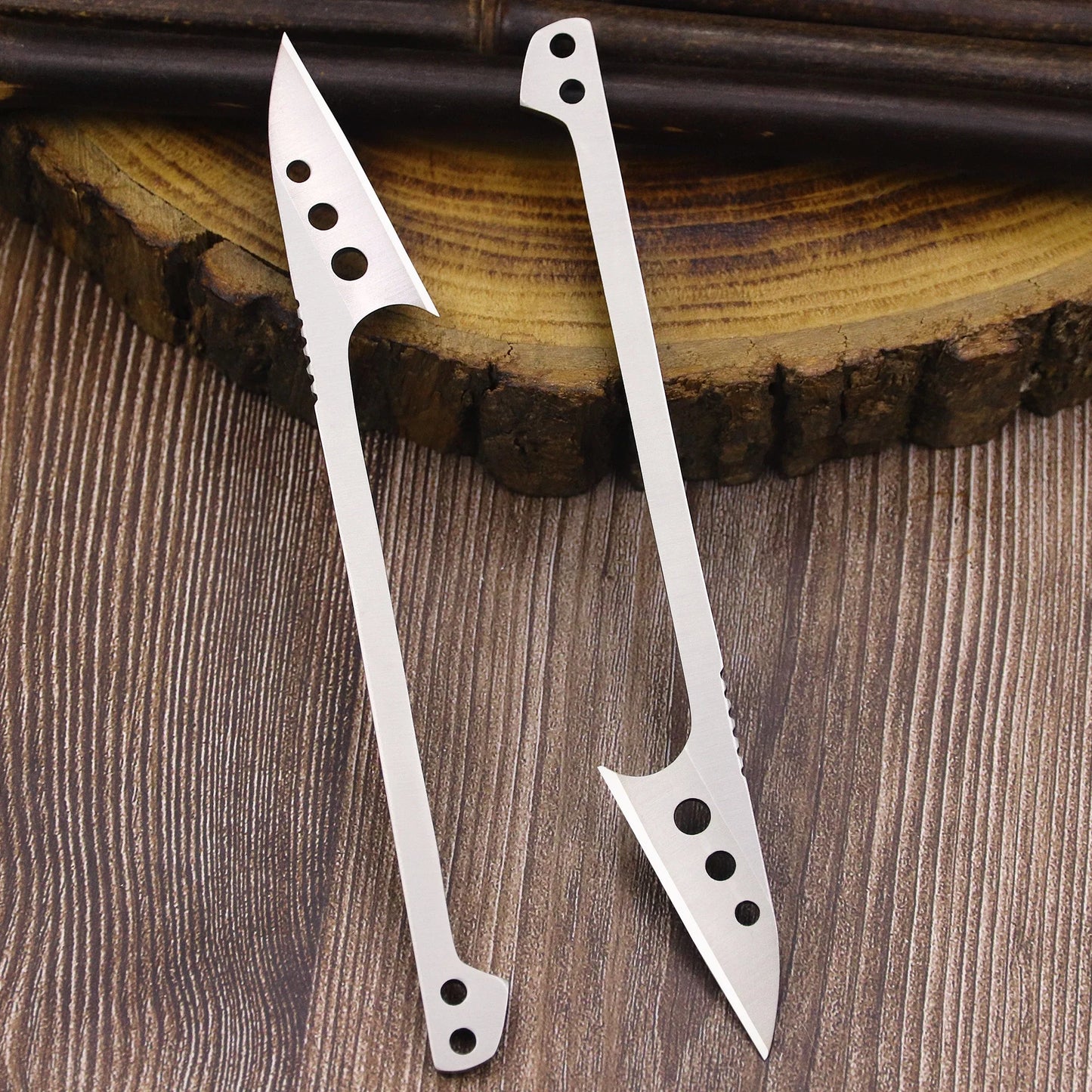 Couteau de Poche 2024 – Couteau de Chasse, Couteau de Pêche en Acier Inoxydable 440C, Lame Monobloc + Étui K, Outil EDC pour Camping et Activités de Plein Air - BLACKBEARD OUTDOOR INDUSTRIES