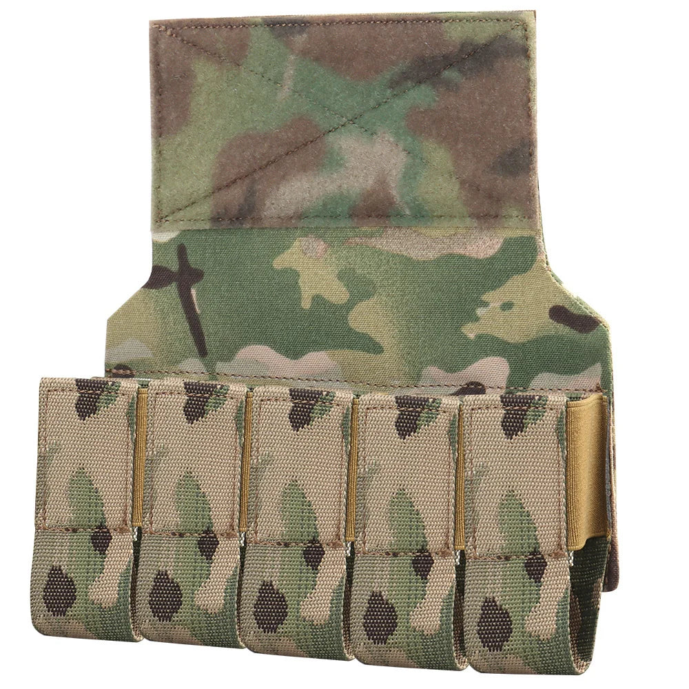 Pochette pour Grenades M203 – Porte-Grenades 5 Éléments 40MM – Accessoire pour Gilet Tactique Micro, Veste de Combat et Transporteur de Plaque - BLACKBEARD OUTDOOR INDUSTRIES