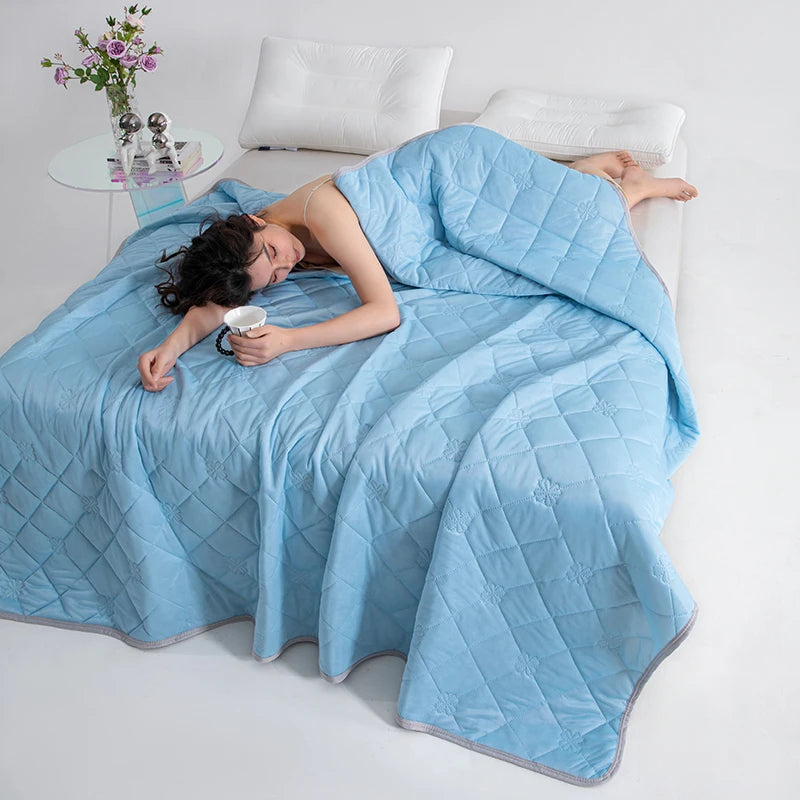 Couverture Rafraîchissante Grade A pour Lit – Couette Légère et Respirante, Idéale pour l’Été, Confort Climatisé, King & Queen Size BLACKBEARD OUTDOOR INDUSTRIES