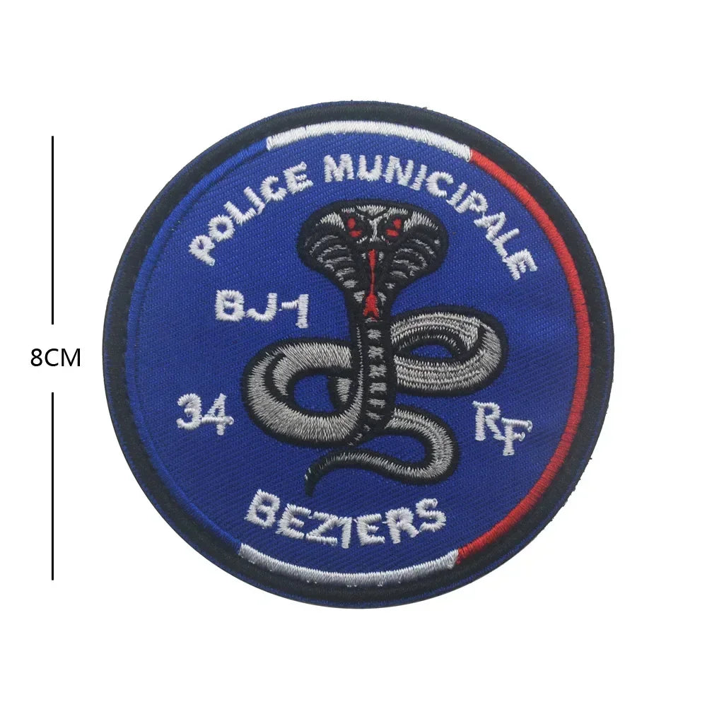 Patch Écusson Brodé GIGN GIPN BRI – Patch Tactique Militaire France – Pochettes à Attacher pour Vêtements et Sacs - BLACKBEARD OUTDOOR INDUSTRIES