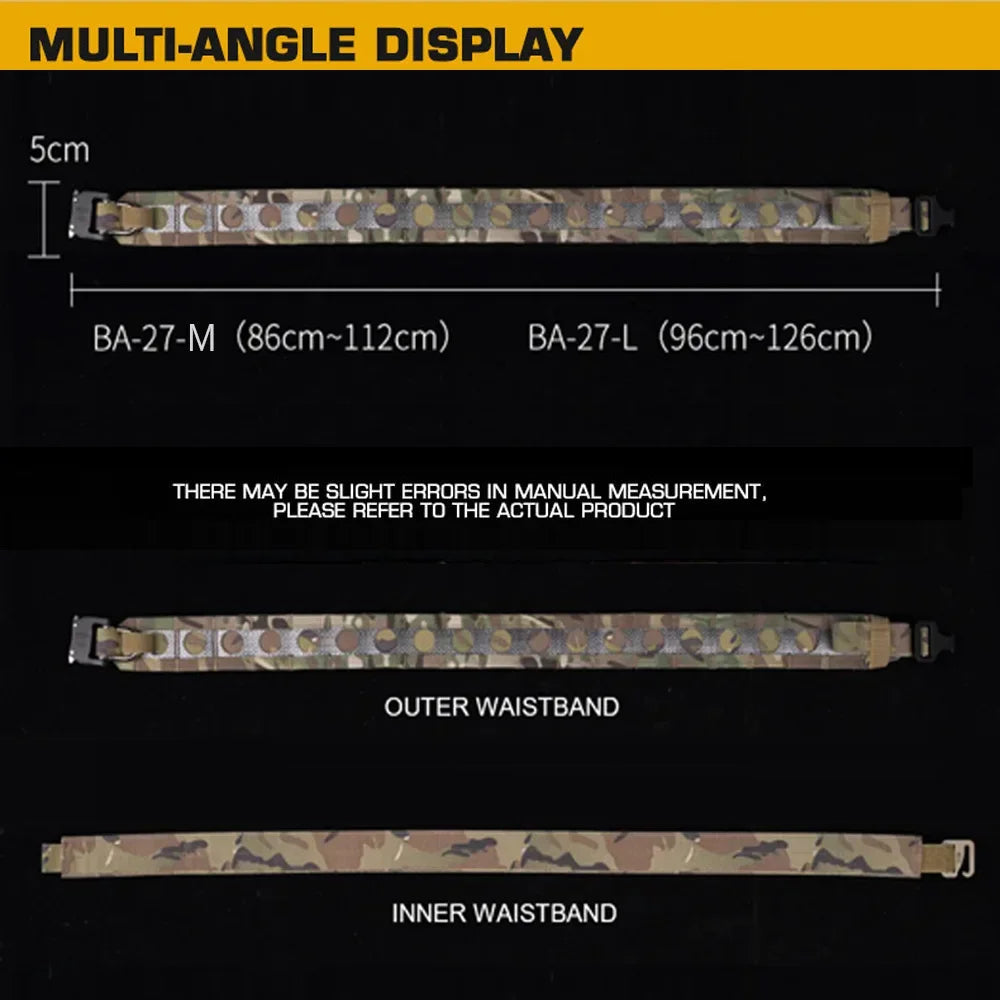 Ceinture Tactique Légère Ferro-style Bison BLACKBEARD OUTDOOR INDUSTRIES