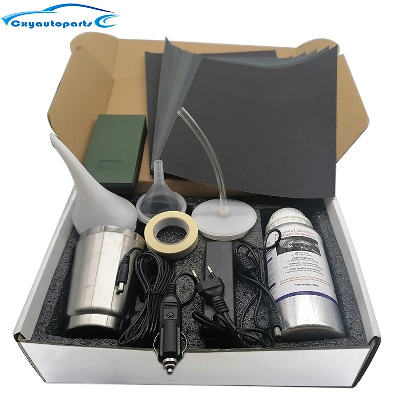 Kit de Polissage pour Phares de Voiture 800ML – Rénovation & Réparation de Phare Auto - BLACKBEARD OUTDOOR INDUSTRIES