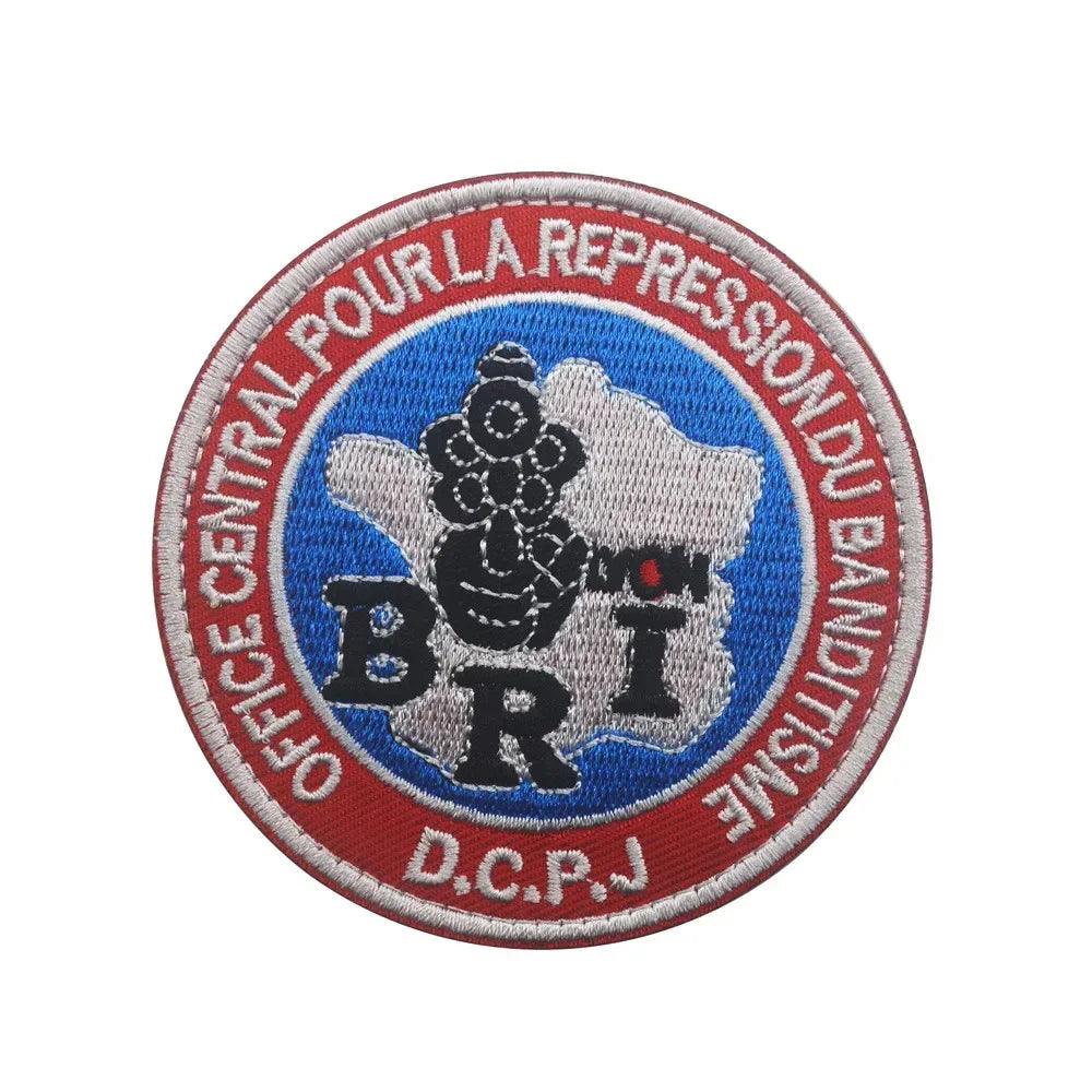 Patch Drapeau France IR Réfléchissant – Badge Tactique Brodé pour Casquette, Sac, Brassard - BLACKBEARD OUTDOOR INDUSTRIES