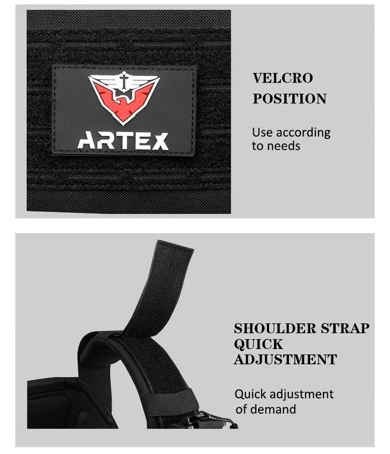 Gilet Tactique ARTEX Plate Carrier – Dégrafe Rapide, Molle Laser Cut, 1000D Ma boutique