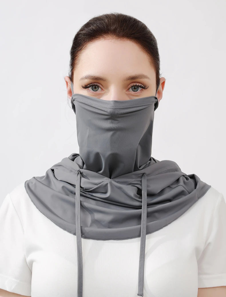 Balaclava Men Women Face Mask Sun/UV Protection Breathable Long Neck Covers Ma boutique