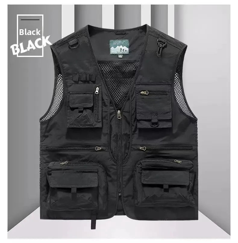 Gilet Homme Multi-Poches en Maille — Modèle 8512 - BLACKBEARD OUTDOOR INDUSTRIES