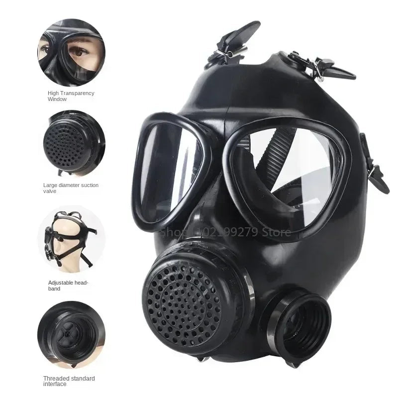 Masque Anti-Gaz et Fumée MF11B – Masque de Formation pour Urgences et Activités Extérieures BLACKBEARD OUTDOOR INDUSTRIES