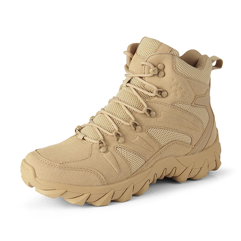 Bottes de Combat Tactiques Améliorées pour Homme - Chaussures de Randonnée Résistantes et Respirantes BLACKBEARD OUTDOOR INDUSTRIES
