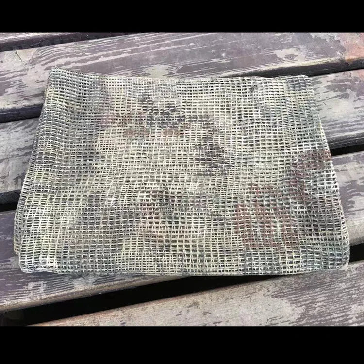Foulard Camouflage en Maille - Voile de Sniper Camouflage pour Extérieur (Camping, Randonnée, Chasse, Tir) BLACKBEARD OUTDOOR INDUSTRIES