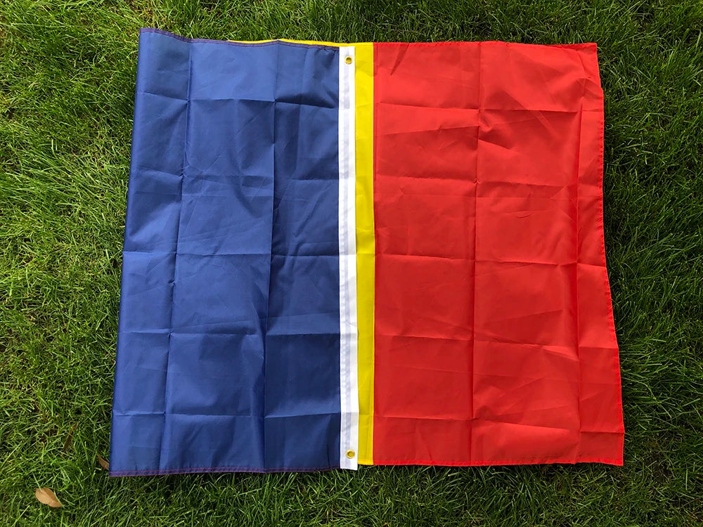 Drapeau de la Roumanie – 90x150 cm – Drapeau National Roumain en Polyester – Décoration Intérieure et Extérieure BLACKBEARD OUTDOOR INDUSTRIES
