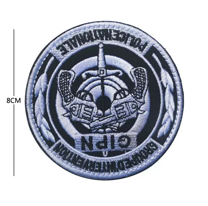 Patch Écusson Brodé GIGN GIPN BRI – Patch Tactique Militaire France – Pochettes à Attacher pour Vêtements et Sacs - BLACKBEARD OUTDOOR INDUSTRIES