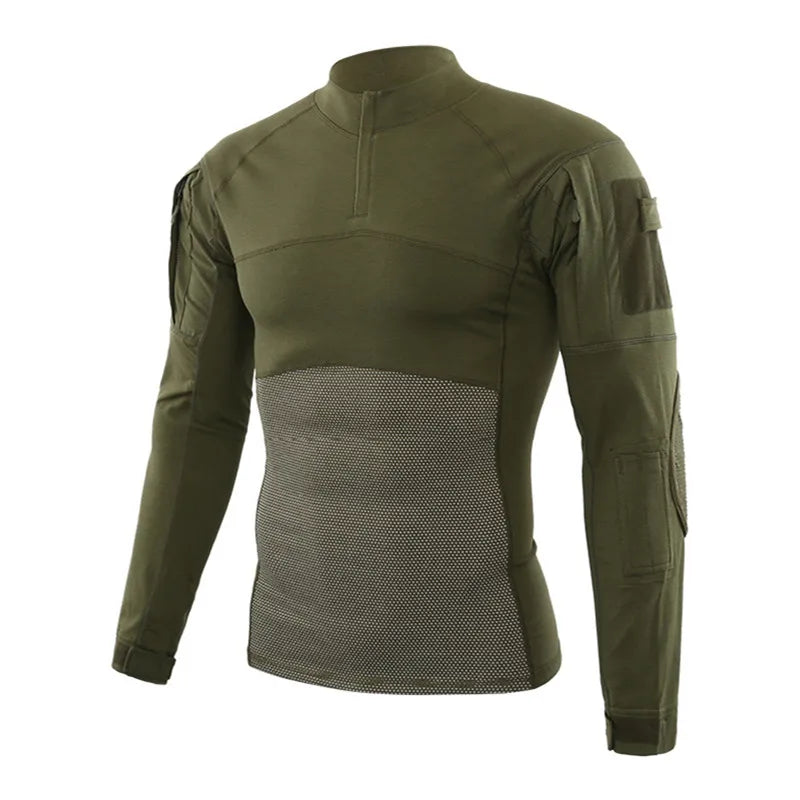 T-shirt Tactique Camouflage Longues Manches – ESDY A1 - BLACKBEARD OUTDOOR INDUSTRIES