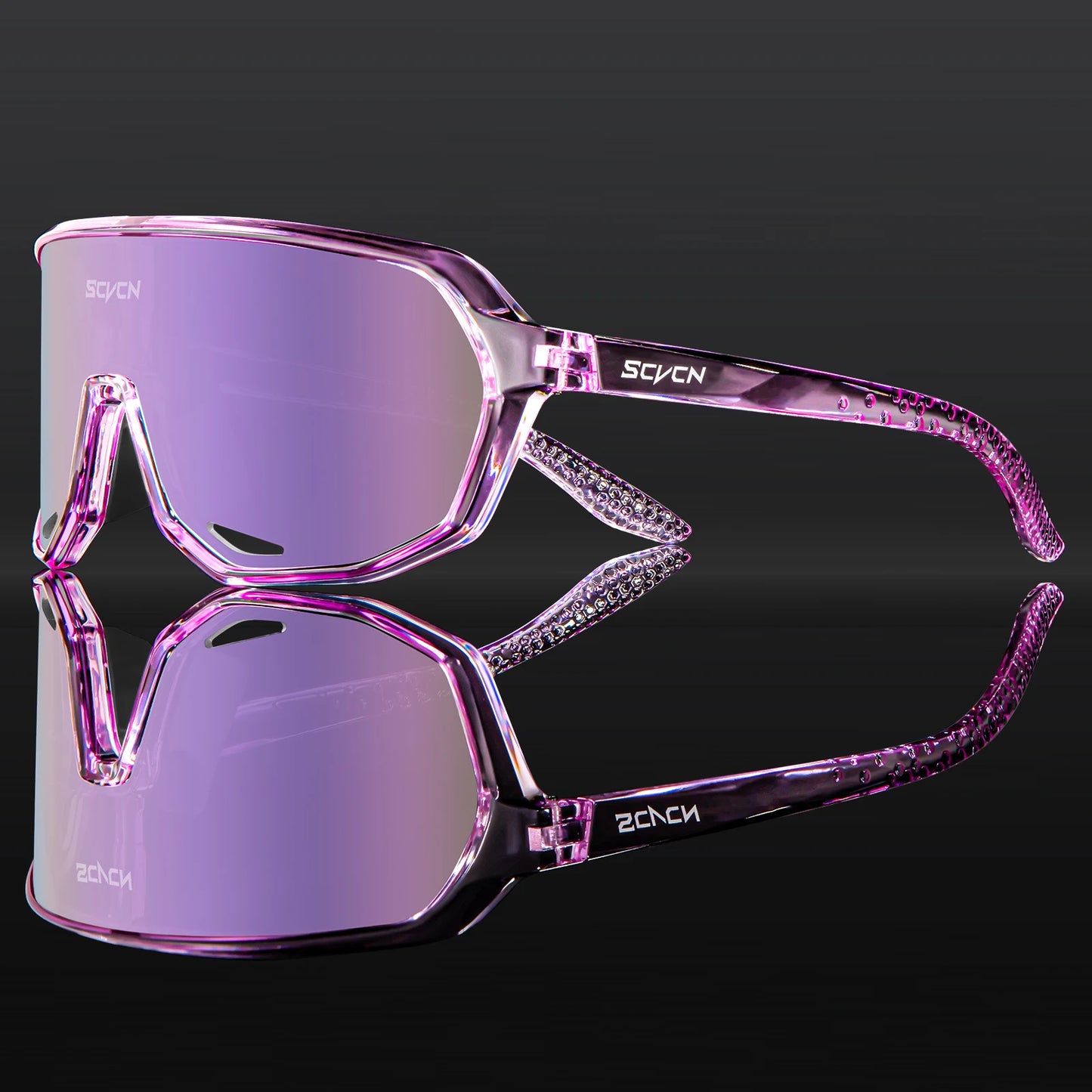 Lunettes de Vélo SCVCN UV400 - Lunettes de Sport pour Homme et Femme, Protection UV - BLACKBEARD OUTDOOR INDUSTRIES