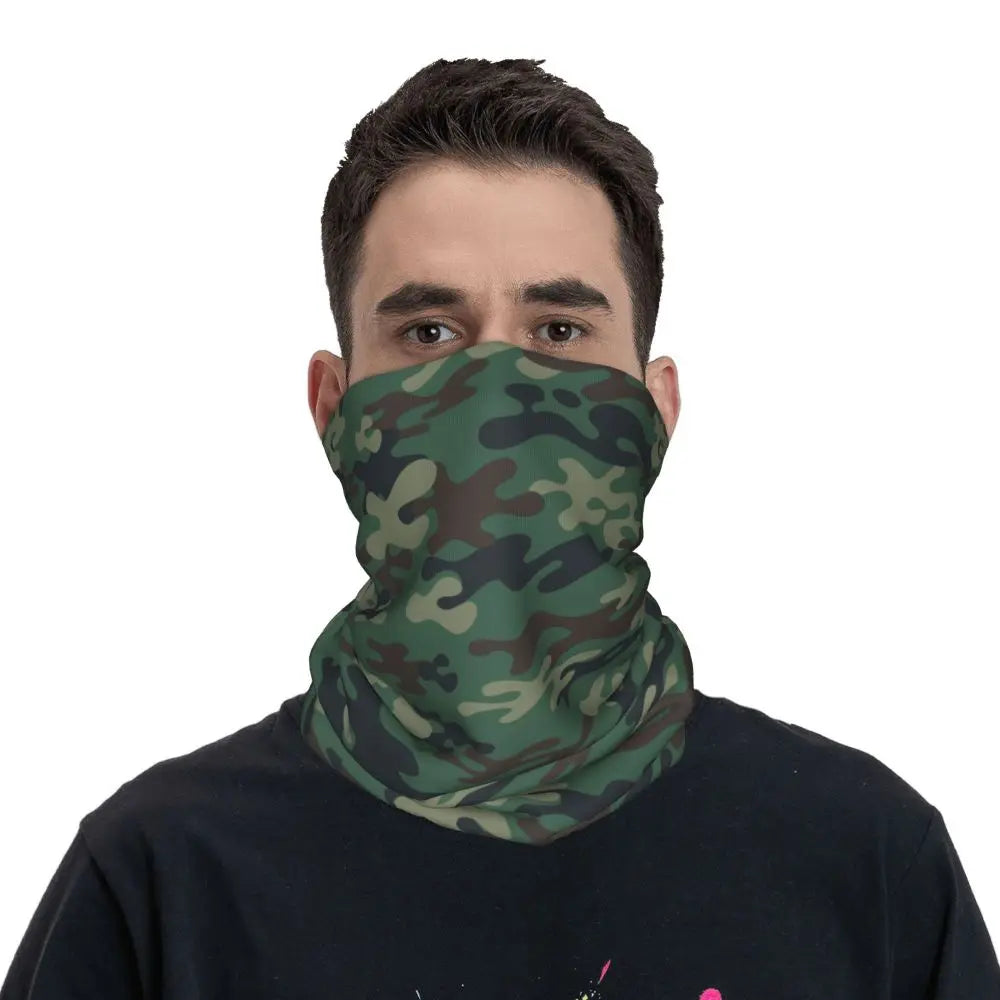 Tiger Stripe Camo – Bandeau Tour de Cou Hiver Multifonction pour Hommes et Femmes | Parfait pour Randonnée, Cyclisme, Sports Outdoor et Usage Quotidien - BLACKBEARD OUTDOOR INDUSTRIES