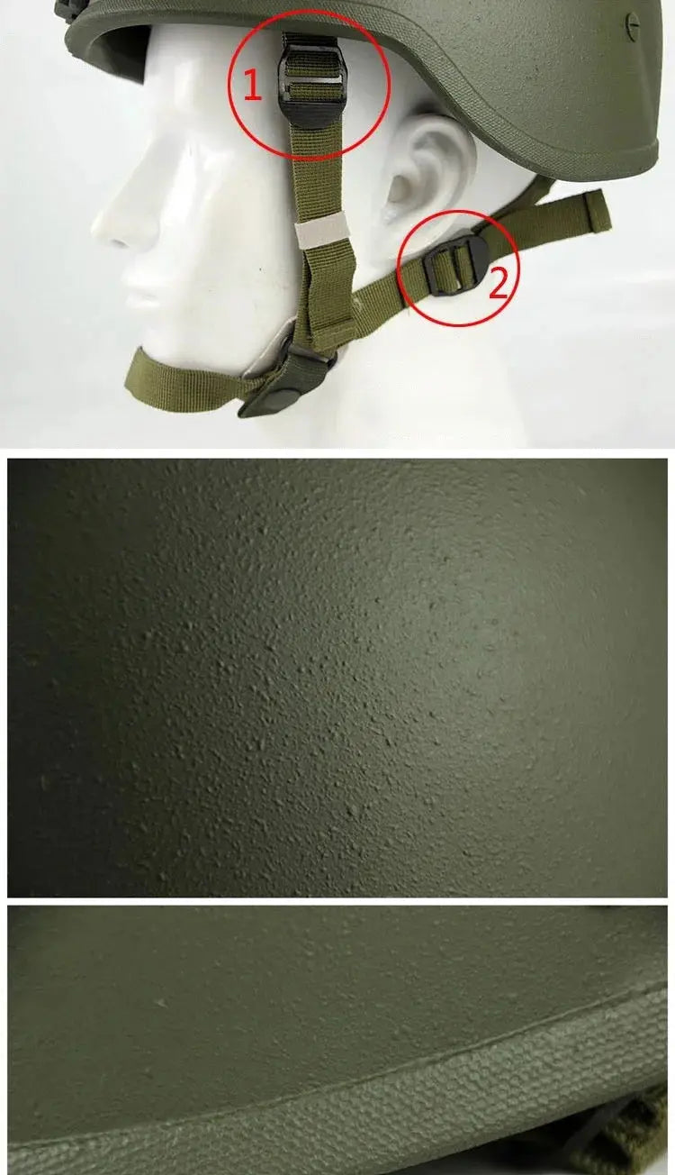 Casque Tactique d’Entraînement 6B47 – Réplique Russe "Little Green Man" Ma boutique