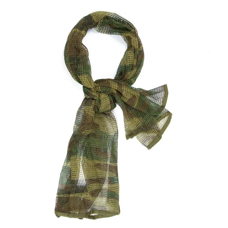 Foulard Camouflage en Maille - Voile de Sniper Camouflage pour Extérieur (Camping, Randonnée, Chasse, Tir) BLACKBEARD OUTDOOR INDUSTRIES