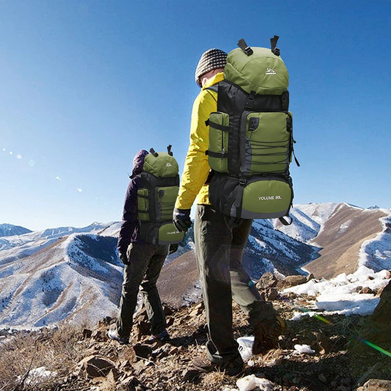 Sac à Dos de Randonnée 90L – Grand Format Résistant & Multifonction - BLACKBEARD OUTDOOR INDUSTRIES