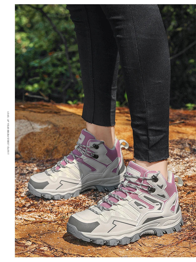 Chaussures de Randonnée Unisexes Anti-dérapantes Hautes - Grande Taille, Confort et Style pour l'Outdoor BLACKBEARD OUTDOOR INDUSTRIES