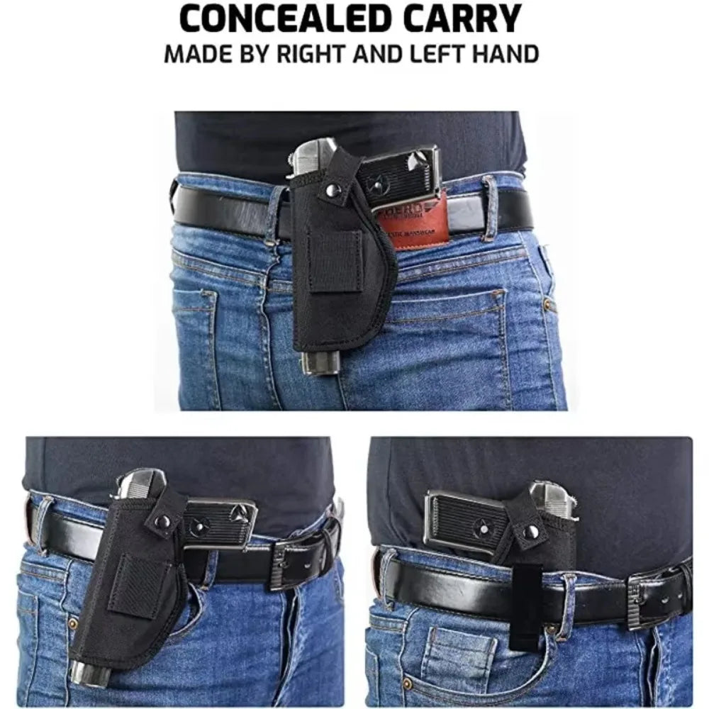 Holster Universel Droitier/Gaucher pour Pistolets – Port IWB / OWB - BLACKBEARD OUTDOOR INDUSTRIES
