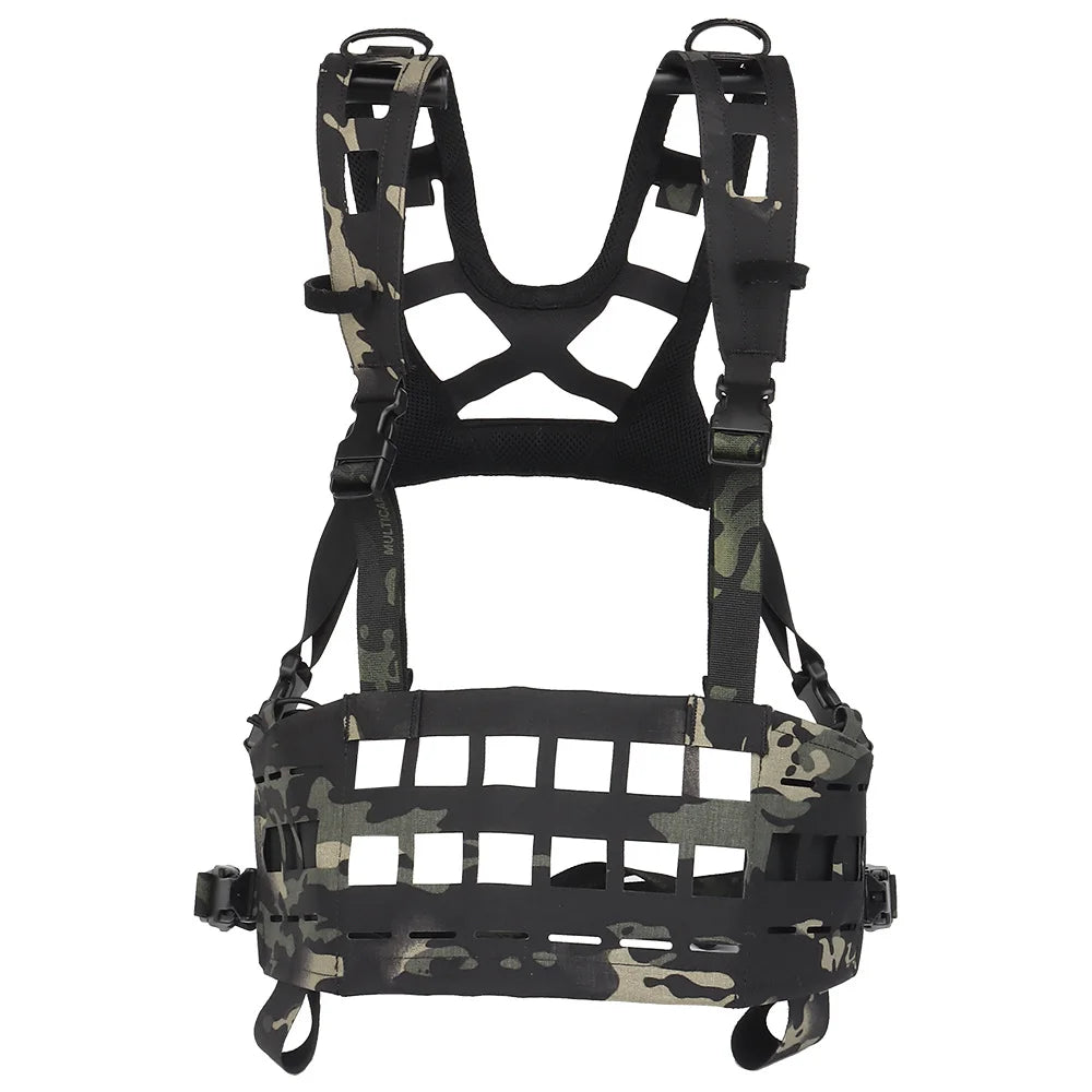 Gilet Tactique SPC - Chest Rig Léger avec Système Molle, Multi-fonction, Convertible, Plateforme de Transport de Charge pour Chasse et Activités Tactiques - BLACKBEARD OUTDOOR INDUSTRIES
