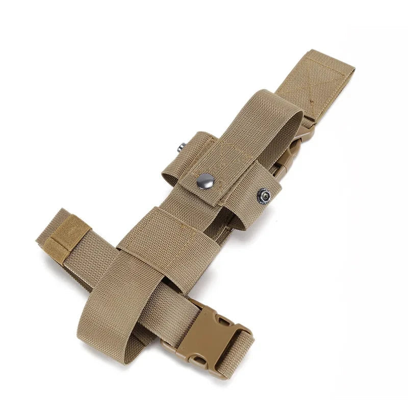 Holster Tactique Cuisse, Pochette MK9 pour Ceinture, Sac de Jambe avec Support pour Spray au Poivre. BLACKBEARD OUTDOOR INDUSTRIES
