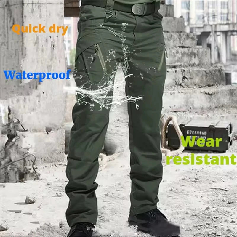 Pantalon Cargo Tactique Homme Outdoor – Imperméable SWAT Camouflage Multi-Poches - BLACKBEARD OUTDOOR INDUSTRIES