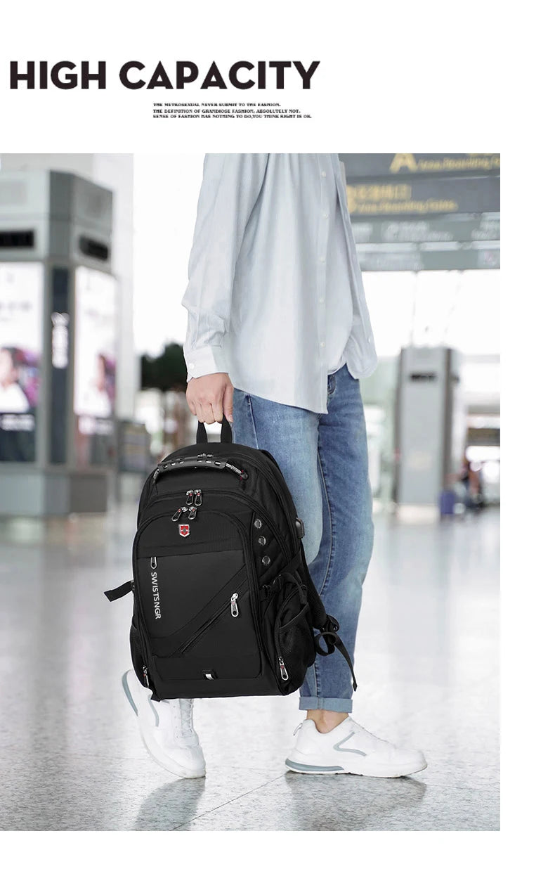Sac à Dos Ordinateur Étanche 2025 – 17"/20" | Grande Capacité, USB, Antivol | Homme & Femme - BLACKBEARD OUTDOOR INDUSTRIES