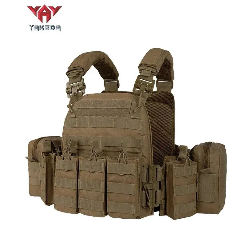 YAKEDA chaleco Plate Carrier Vest Quick Release 1000D Nylon Molle Ma boutique