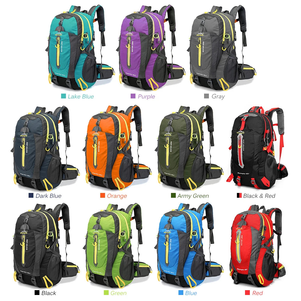 Sac à Dos de Randonnée 40L – TOMSHOO | Étanche, Léger et Polyvalent pour Hommes & Femmes - BLACKBEARD OUTDOOR INDUSTRIES