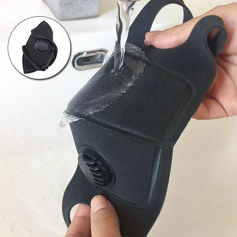 Masque Anti-Poussière Réutilisable avec Valve de Filtration PM2.5 – Confort Respirant BLACKBEARD OUTDOOR INDUSTRIES