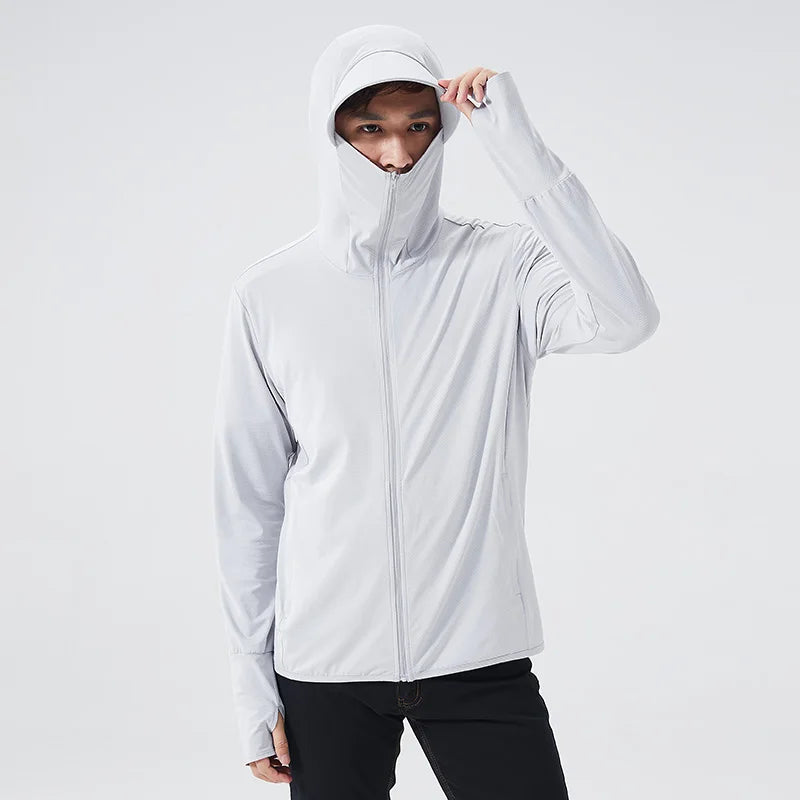 Veste Anti-UV Unisexe à Séchage Rapide | Veste Légère Outdoor à Capuche – Modèle LNGXO - BLACKBEARD OUTDOOR INDUSTRIES