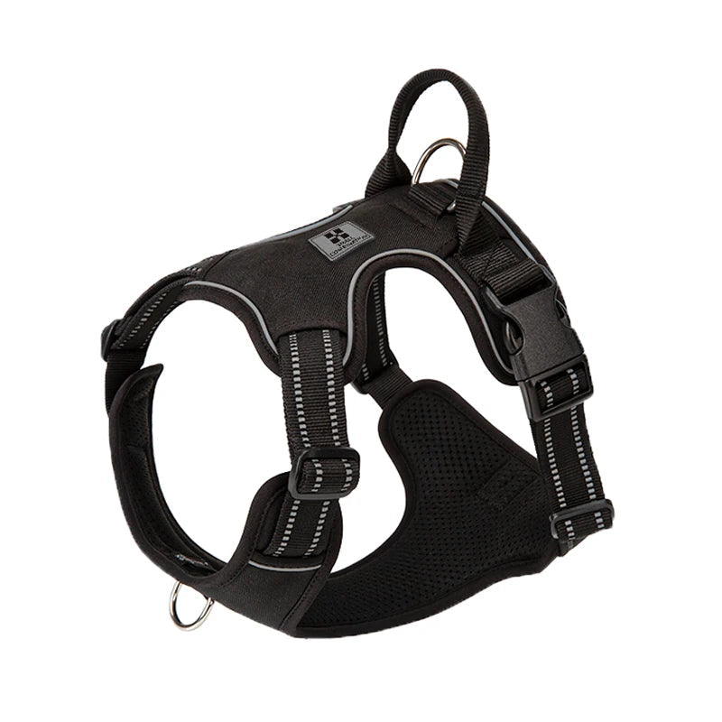 Harnais Anti-Traction Réfléchissant et Rembourré pour Chien – Ajustable pour Petits, Moyens et Grands Chiens Ma boutique