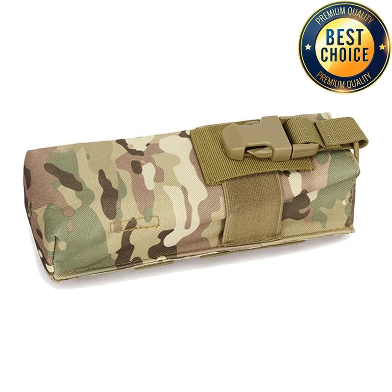 Pochette Tactique MOLLE pour Radio Walkie-Talkie – Porte-Bouteille d'Eau, Pochette de Magasin pour Activités de Plein Air, Camping et Sports BLACKBEARD OUTDOOR INDUSTRIES
