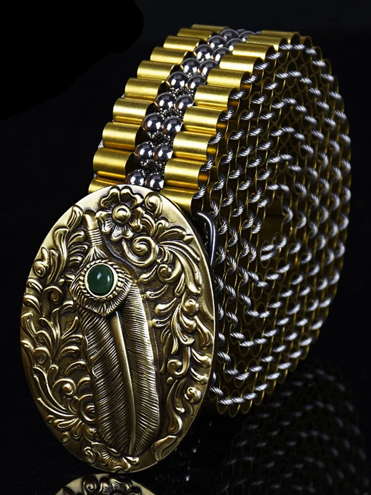 Ceinture en Cuivre Pur pour Homme Ma boutique