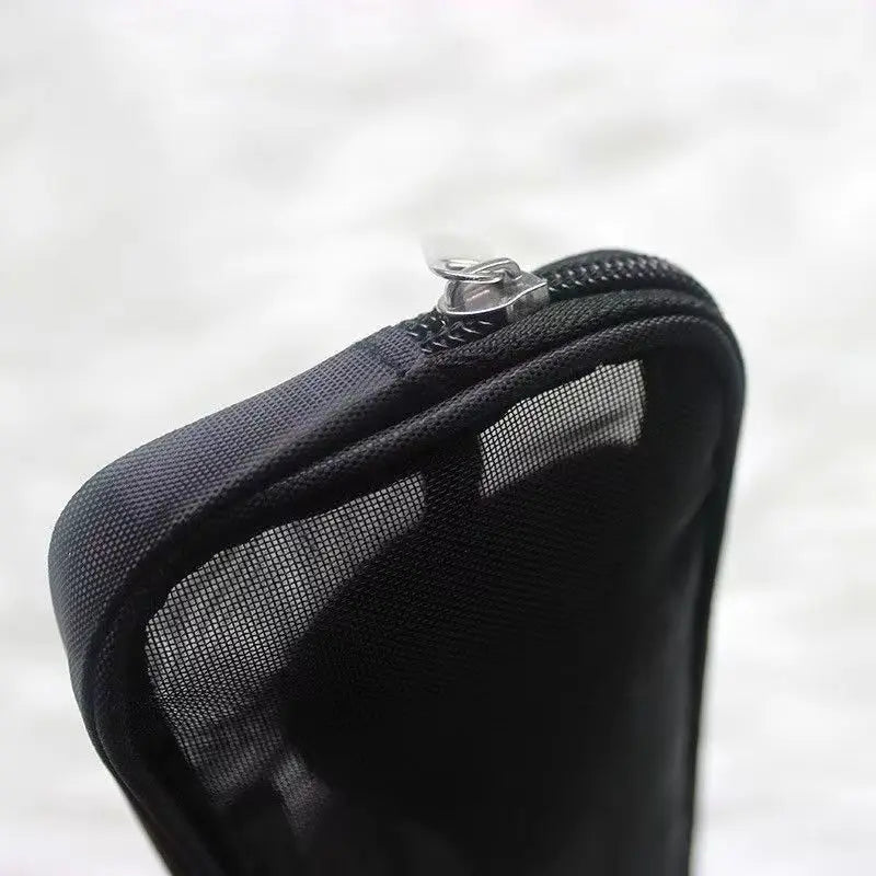Trousse de Maquillage Transparente avec Fermeture Éclair – Organisateur Compact de Voyage pour Femmes - BLACKBEARD OUTDOOR INDUSTRIES