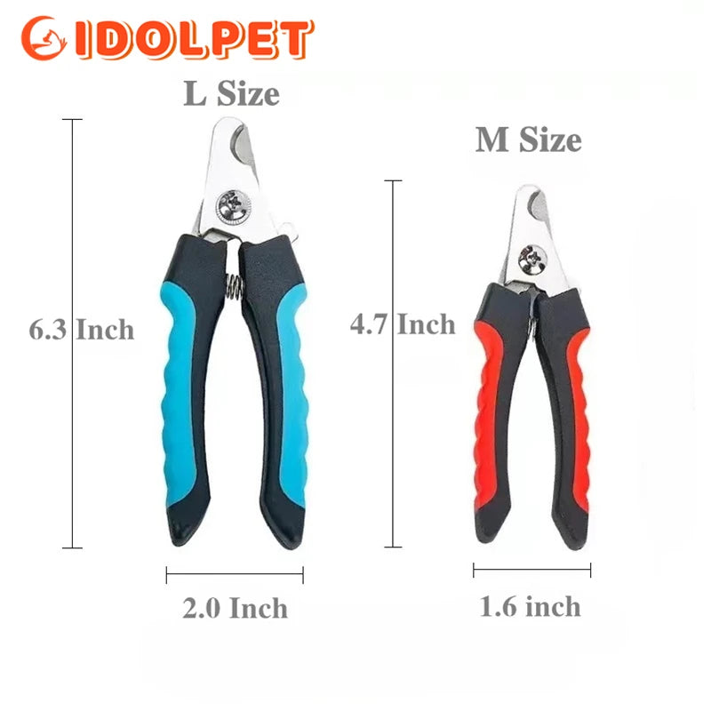 Coupe-Griffes Professionnel pour Chiens et Chats – Acier Inoxydable avec Butée de Sécurité Ma boutique