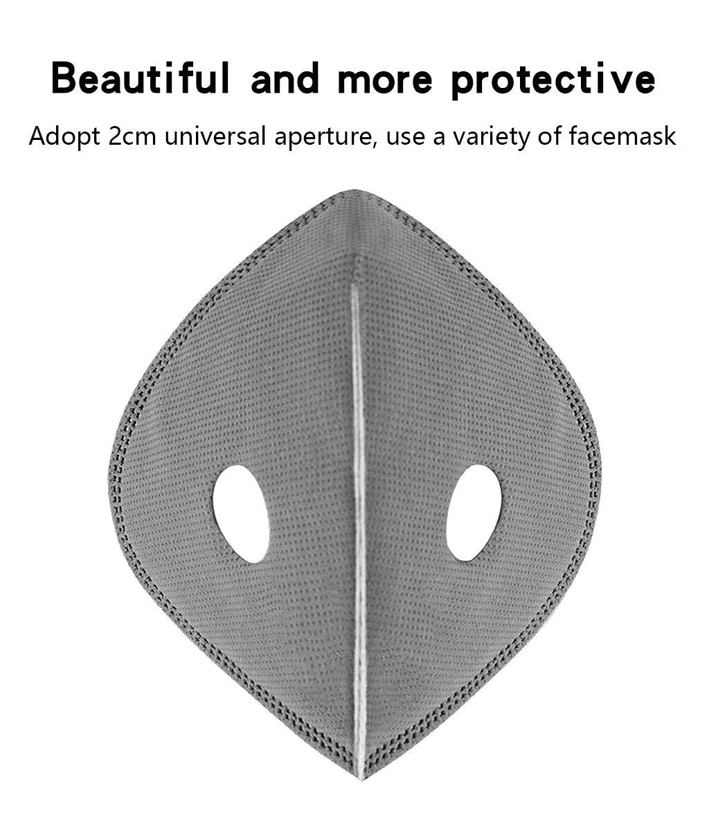 Filtres de Rechange Anti-Poussière PM2.5 à Charbon Actif – 5 Couches pour Masques de Cyclisme - BLACKBEARD OUTDOOR INDUSTRIES