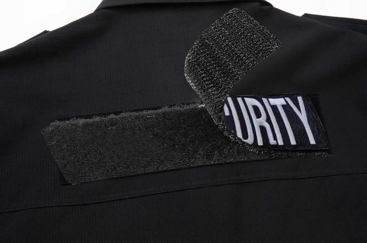 Tenue de Garde Sécuritaire - Uniforme Police en Tissu à Séchage Rapide, Costume de Travail Noir/Bleu pour Homme - BLACKBEARD OUTDOOR INDUSTRIES