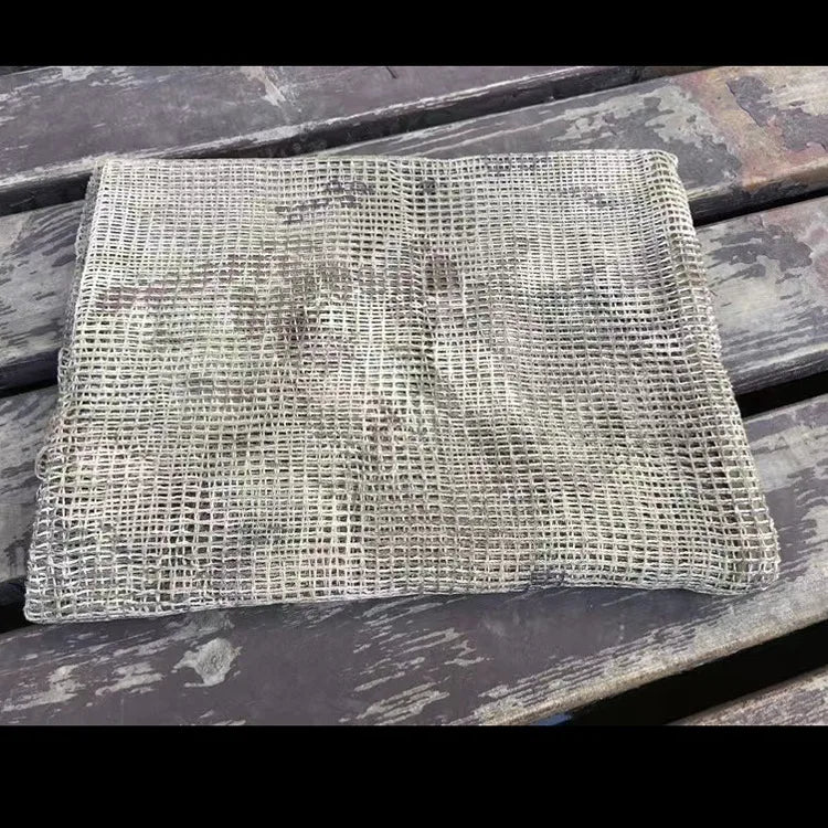 Foulard Camouflage en Maille - Voile de Sniper Camouflage pour Extérieur (Camping, Randonnée, Chasse, Tir) BLACKBEARD OUTDOOR INDUSTRIES