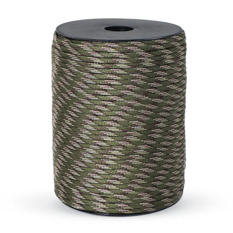 Corde Paracord Militaire 550 – 100m de Résistance et Polyvalence ! - BLACKBEARD OUTDOOR INDUSTRIES
