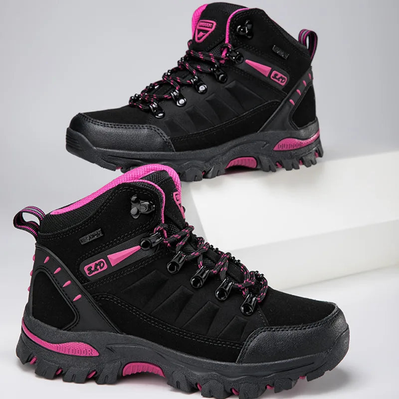 Bottes de Randonnée & de Travail Femme – Antidérapantes & Confortables – Style Neige – Modèle 2023 - BLACKBEARD OUTDOOR INDUSTRIES