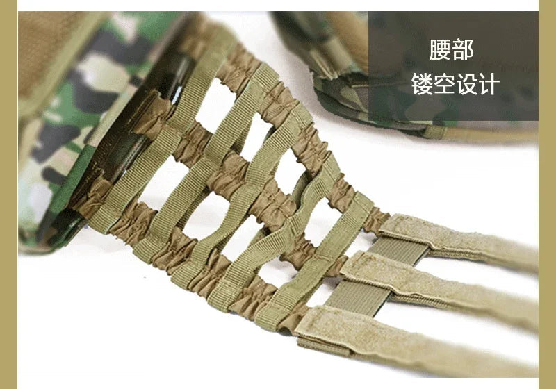 Porte-Plaques MOLLE à Dégagement Rapide – Nylon Tactique Haute Résistance Ma boutique