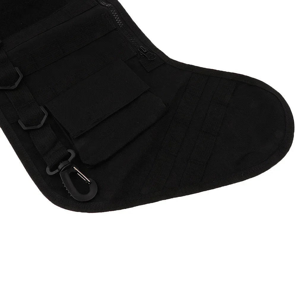 Tactical Molle Christmas sock, holiday gift sock, seasonal hanging EDC bag, outdoor sports hunting accessory, disposable bag BLACKBEARD OUTDOOR INDUSTRIES