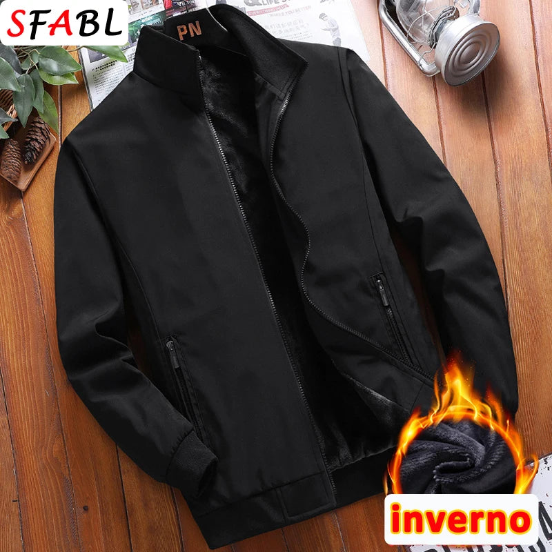 Veste Homme Automne/Hiver en Polaire Chaude Modèle Business Casual — MANTLCONX | Veste de Costume Décontractée - BLACKBEARD OUTDOOR INDUSTRIES