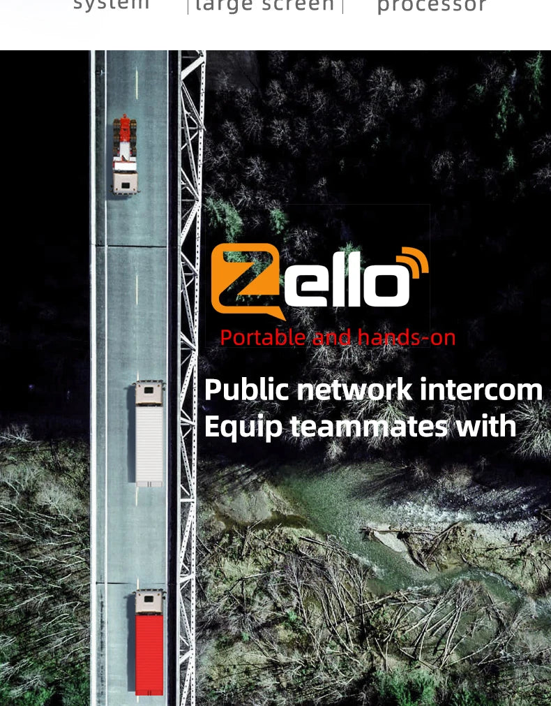 KSUT ZL18 Talkie-Walkie Professionnel 4G WiFi Zello POC — Communication Sans Limite - BLACKBEARD OUTDOOR INDUSTRIES