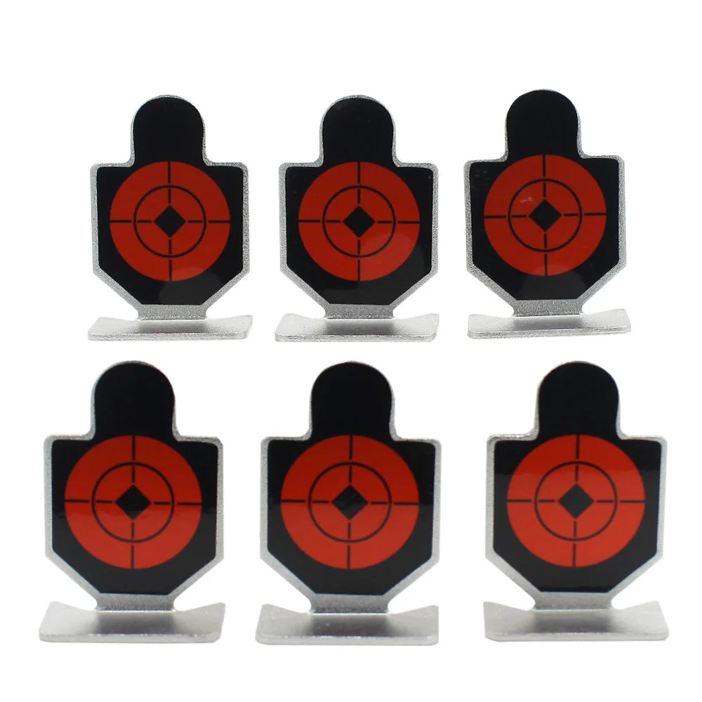 Lot de 6 Cibles Métalliques VULPO – Cibles Tactiques pour Tir, Airsoft & Entraînement de Précision Ma boutique