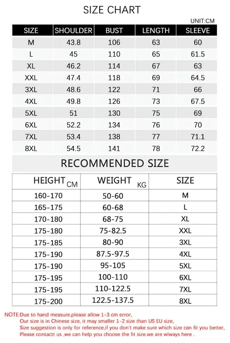 Veste Homme Hiver Grande Taille – BROWON 2025 - BLACKBEARD OUTDOOR INDUSTRIES