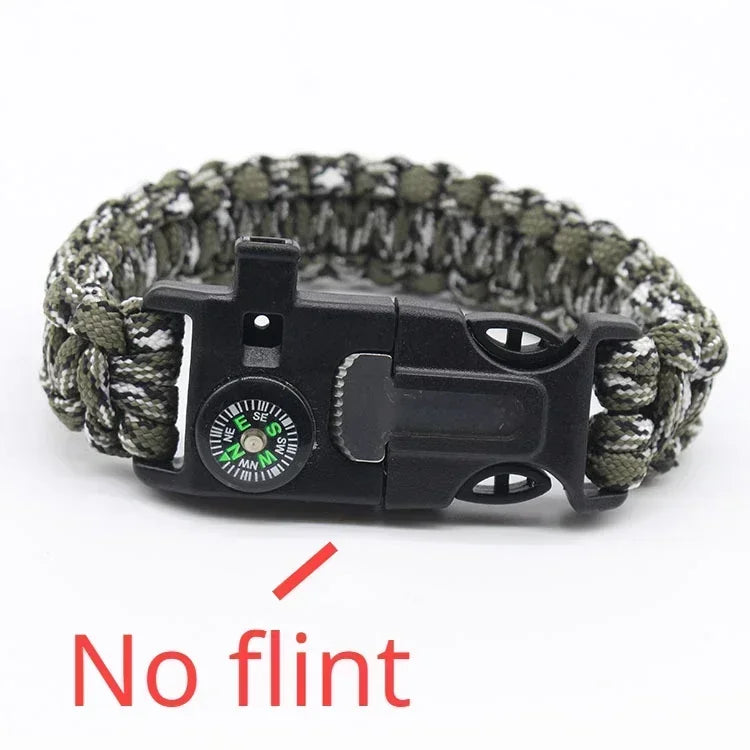 Bracelet de Survie Multi-fonction en Paracorde 4 mm – Équipement Militaire d'Urgence - BLACKBEARD OUTDOOR INDUSTRIES